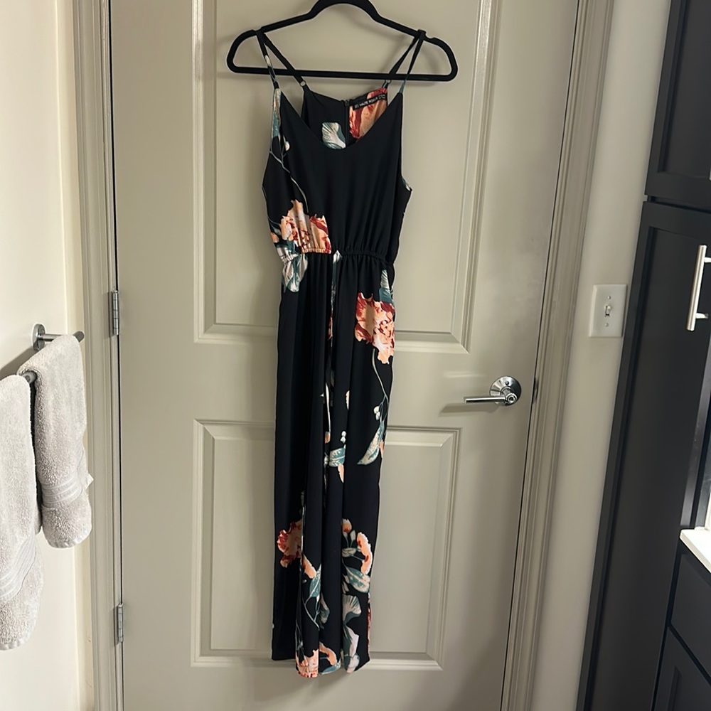 Everything But Water Floral Jumpsuit